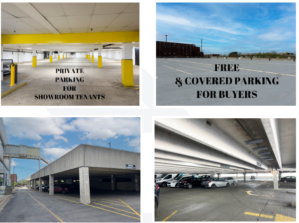 Covered Parking for Buyers and Private Parking for Tenants